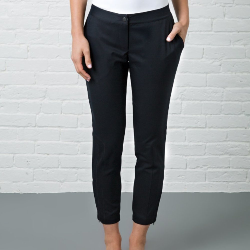Crane & Lion Ankle Pant in Black